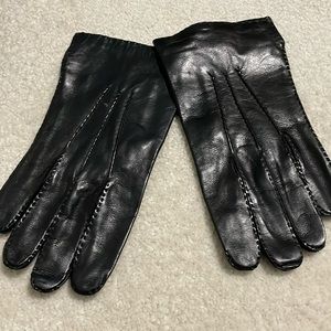 New men’s leather gloves. Lined. Size 10.5